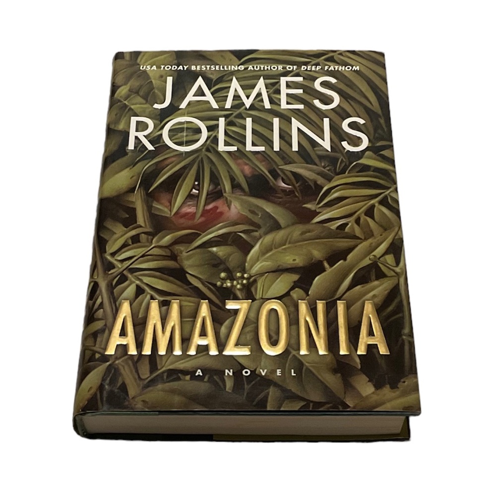 Vtg James Rollins Amazonia Hardcover Book 1st / 1st